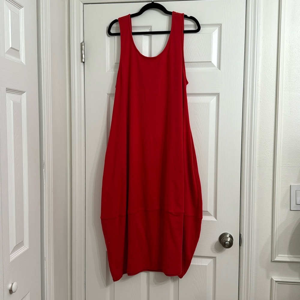 Free people Perth barrel tee midi dress